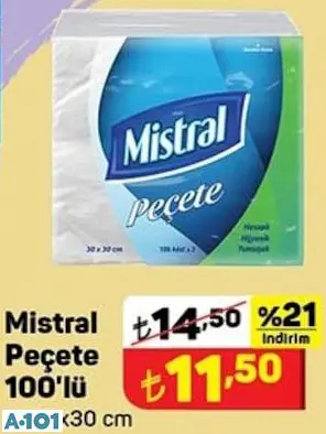 MİSTRAL PEÇETE MİSTRAL PEÇETE